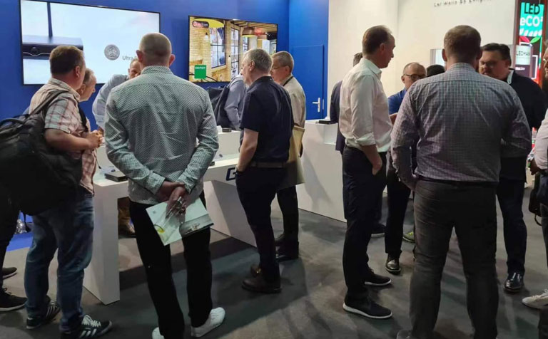 Giada's Smart Retail Solutions Attract Crowds at ISE