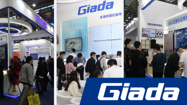 Giada Showcases New Digital Signage Players at ISVE 2020