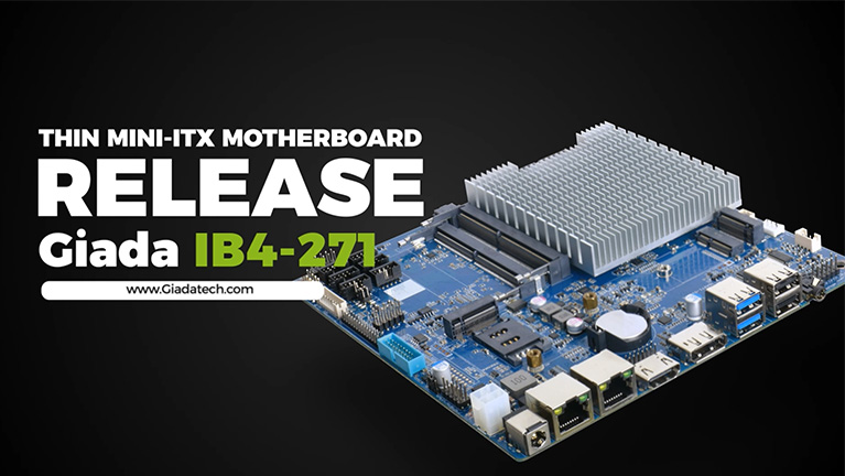 Giada IB4-271: Power-Packed Thin Mini-ITX SBC with Intel Celeron J6412