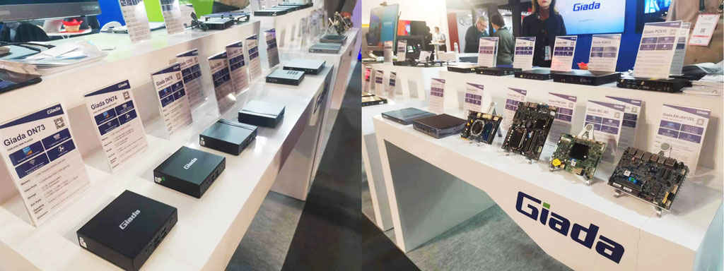 Giada's new products showcased at ISE2023