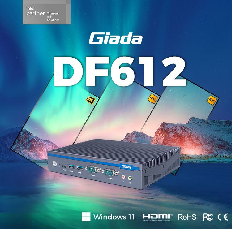 Giada DF612 Fanless PC