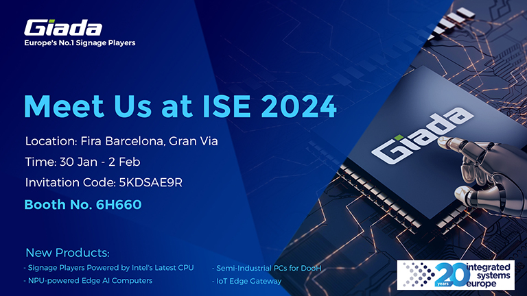 Join Giada at ISE 2024