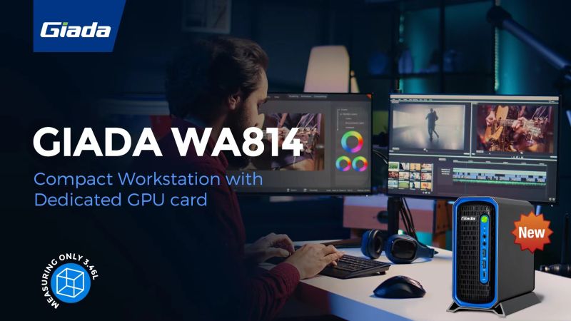 Unlock the Future of AI with Giada’s N601 AI PC and WA814 Workstation