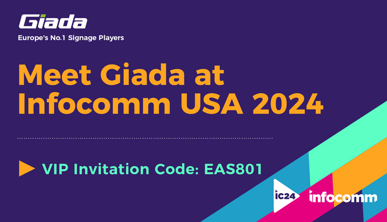 Giada Showcases Cutting-Edge Hardware Solutions at Infocomm USA 2024