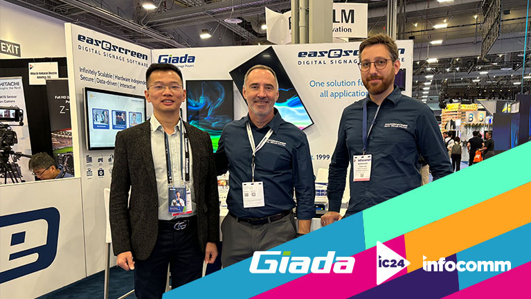 Giada Showcases Cutting-Edge Digital Signage Solutions at InfoComm 2024