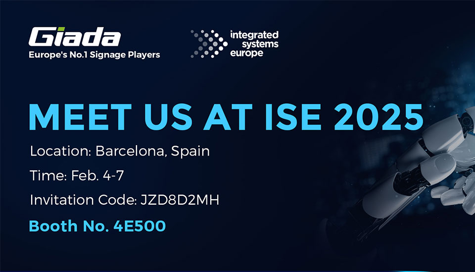 Join Giada at ISE 2025 in Barcelona!