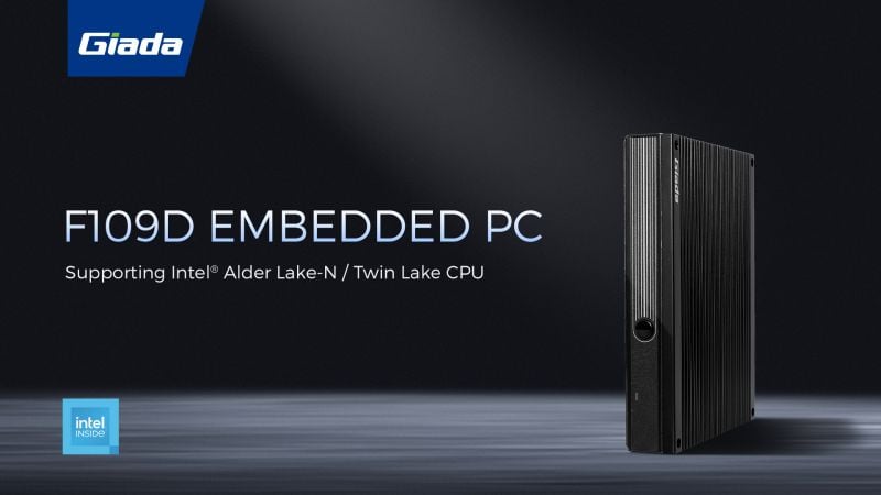 Embedded Computers with Improved Thermal Efficiency: Giada F109D