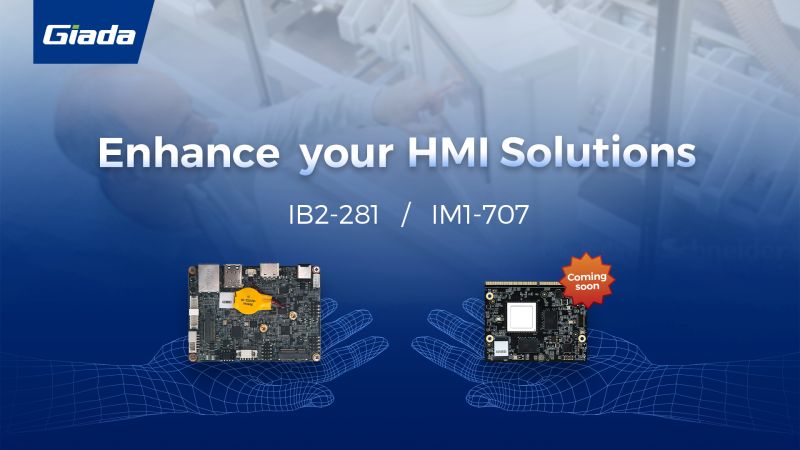 Giada’s SBC Solutions for HMI Applications