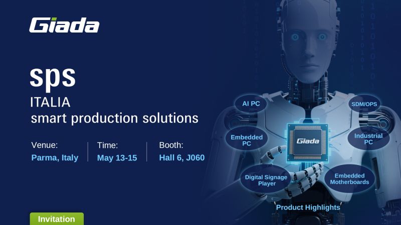 Join Giada at SPS Italy 2025 – Leading Trade Fair for Industrial Automation