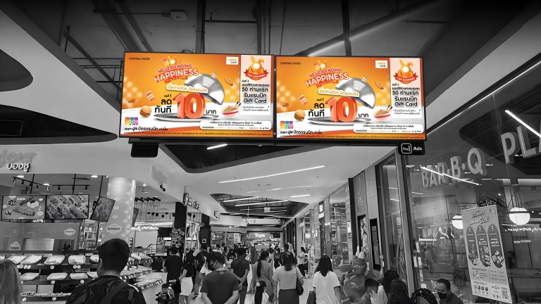 Enhancing Restaurant Experience with Giada Players in Shopping Malls