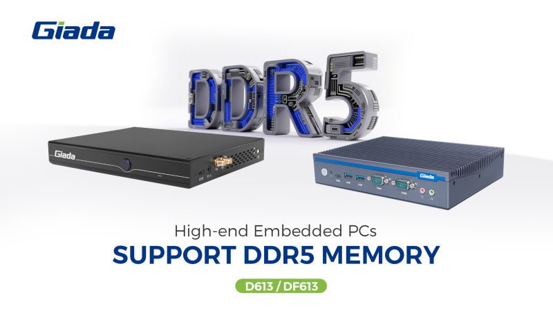 Giada D613-U1: 4-screen Media Player Supporting DDR5