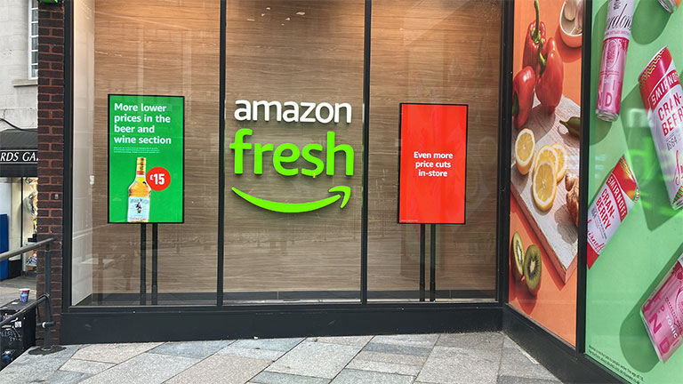 Case Study: Giada Players Powers Digital Signage Solutions in Amazon Fresh