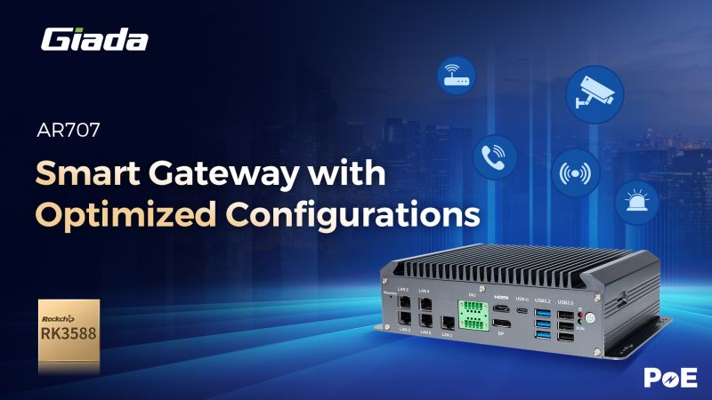 Giada AR707: A Powerful Edge AI Computing Box for Intelligent Industrial Applications