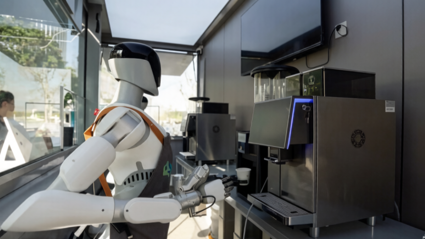 Giada IB3-708: The Hidden Engine Behind Mobile Coffee Robots