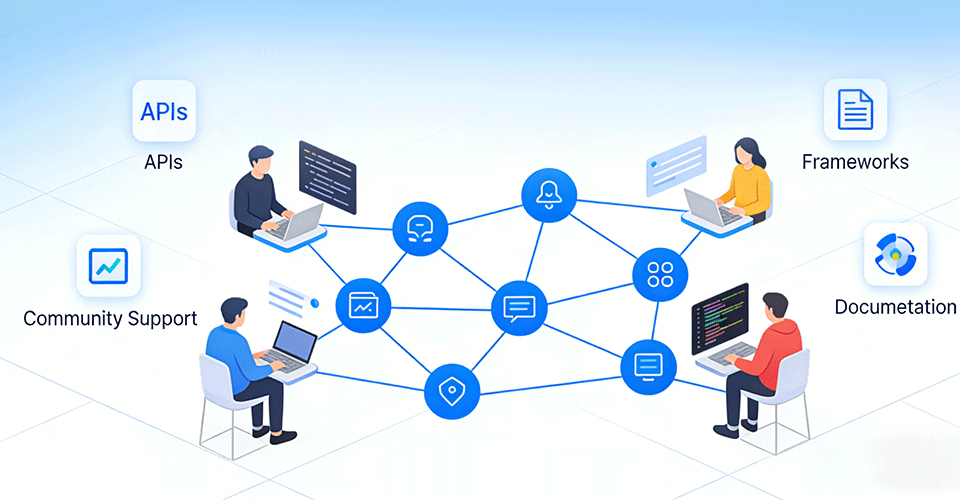 Robust & Developer-Friendly <br />Software Ecosystem