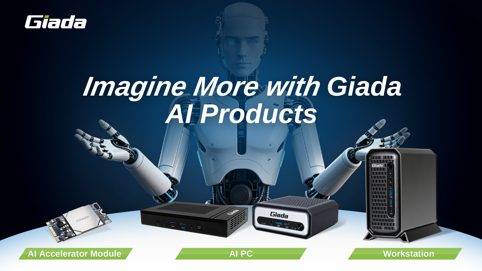 Giada Builds Complete AI Hardware Ecosystem from Edge to Workstation