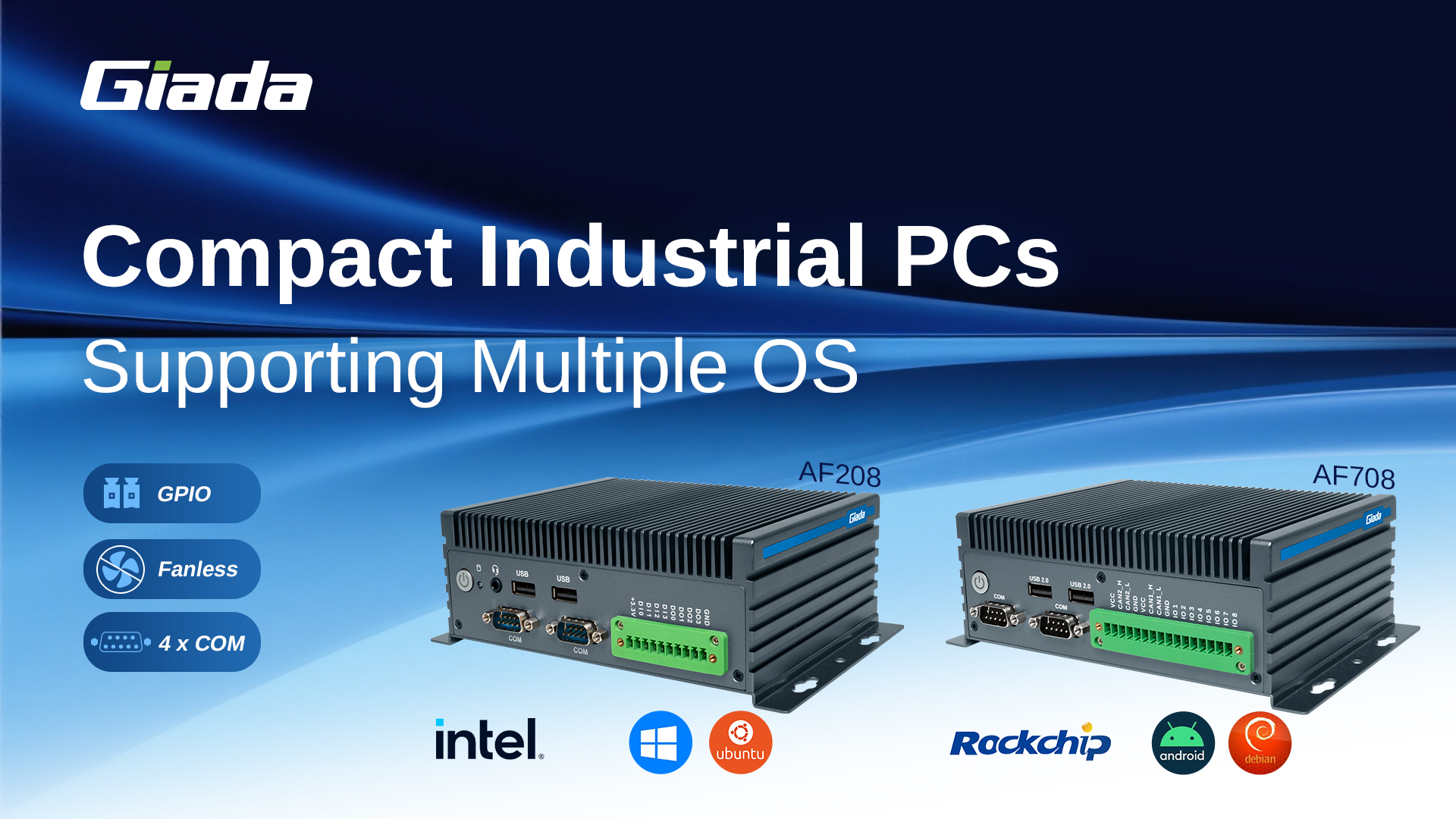 Giada Delivers Flexible Industrial Computing Solutions