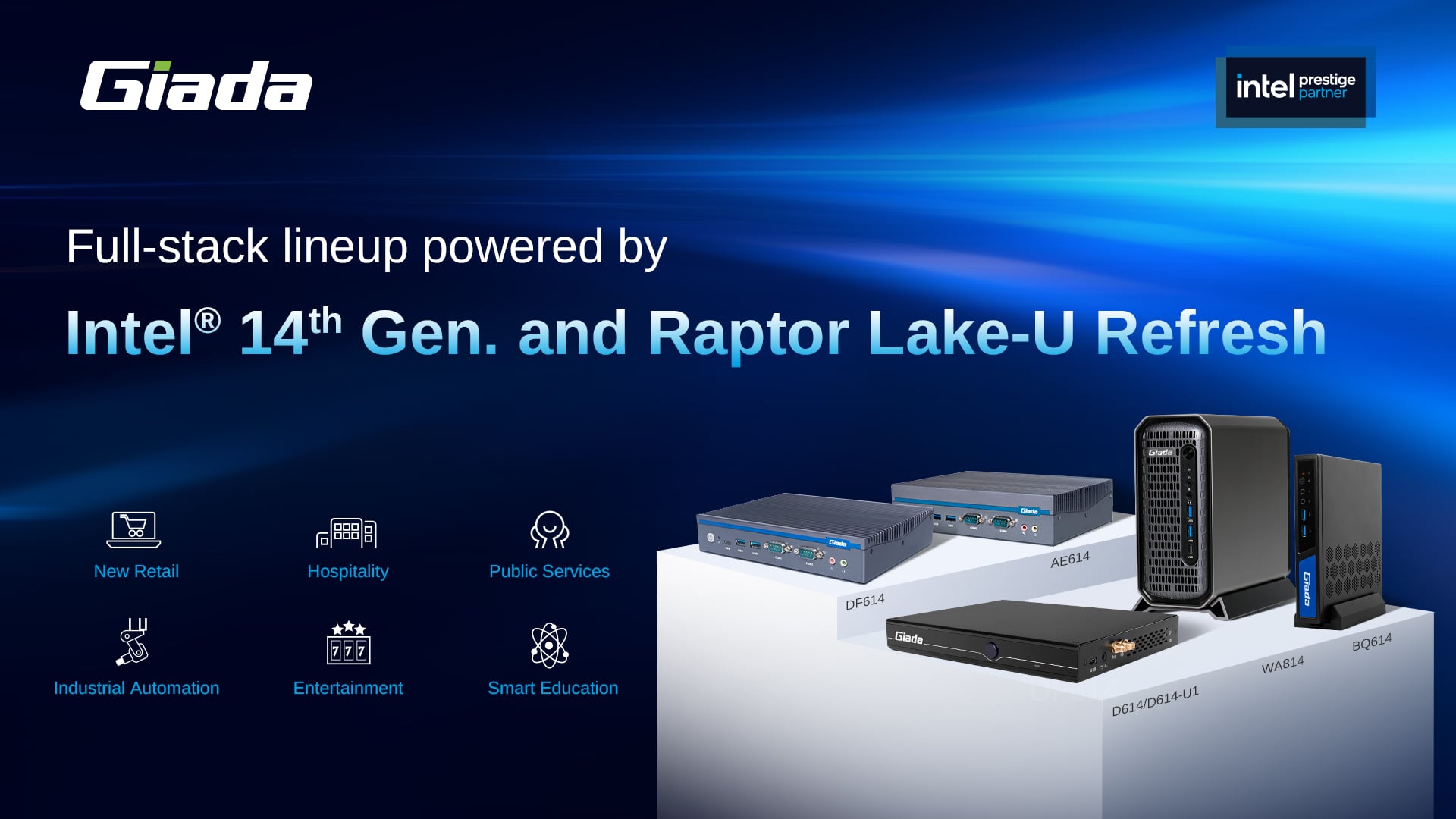 Computing lineup powered by Intel 14th Gen. and Raptor Lake-U Refresh