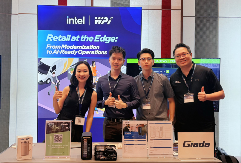 Giada Showcases Intel-Powered Edge Computing at Retail AI Event in Bangkok