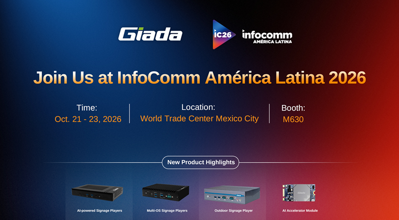 Join Giada at InfoComm América Latina 2026